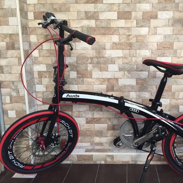 audi foldable cycle