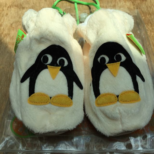 penguin baby shoes