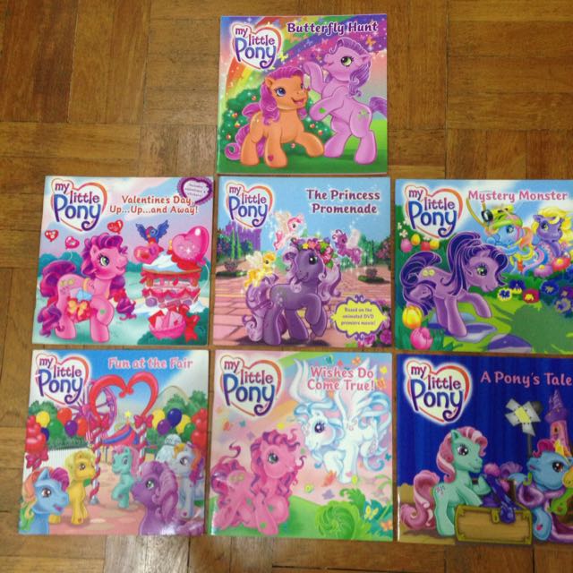 My Little Pony Story Books (set of 7 books) S$2.00 each, Hobbies & Toys ...