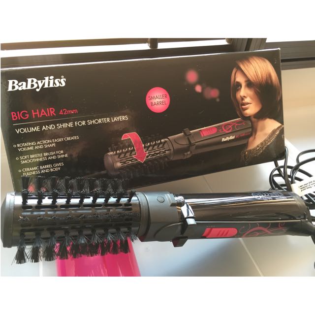 babyliss 42mm rotating brush