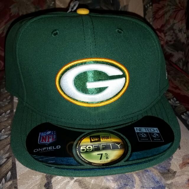 green bay packers fitted hat