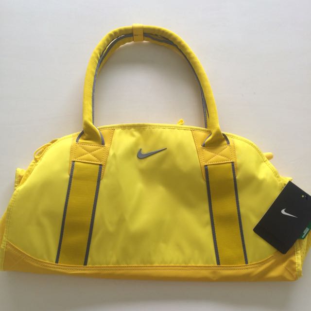 nike bag yellow