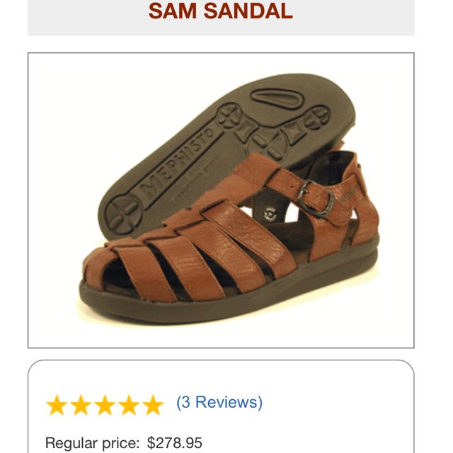 mephisto sam sandals