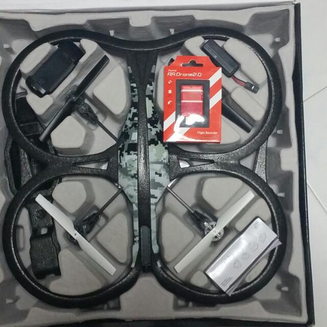 Brand New Parrot AR.Drone 2.0 With GPS Flight Recorder