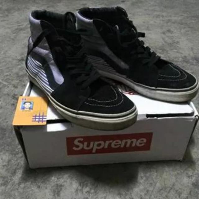 supreme comme des garcons vans sk8 hi