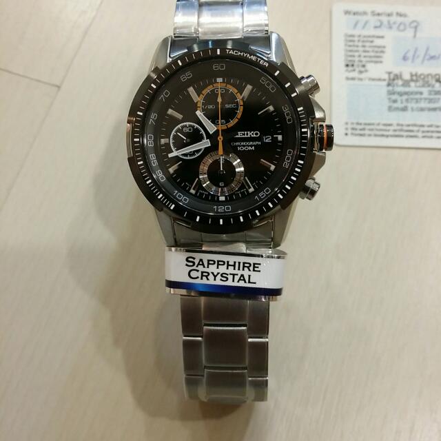 BNIB-Seiko Analogue Quartz Cal. 7T92 (1/20 Chronograph), Mobile Phones &  Gadgets, Wearables & Smart Watches on Carousell