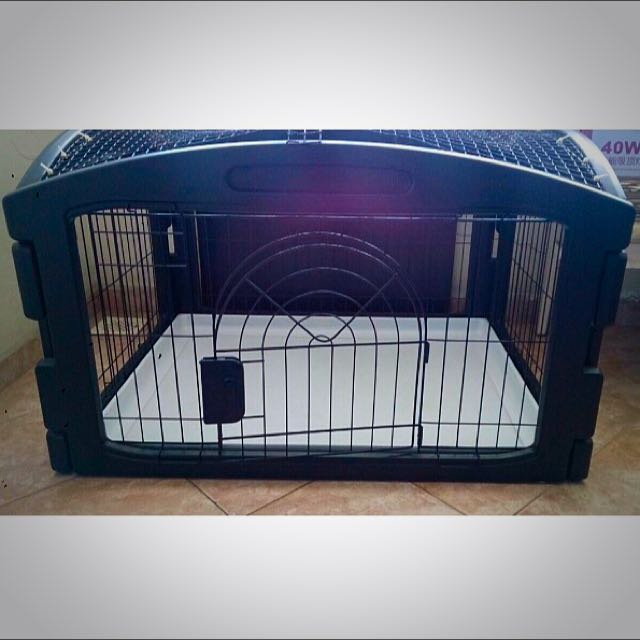 dog cage circle