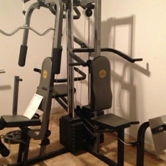 Gold S Gym Home Gym Workout Machine Sports On Carousell