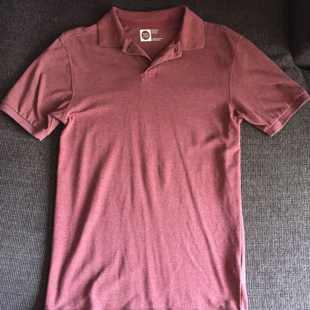 primark red polo shirt