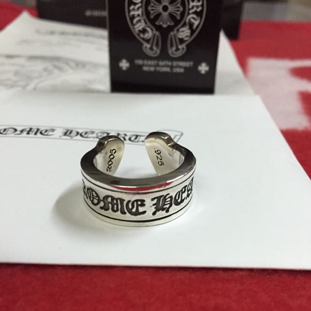 RESERVED Chrome Hearts Scroll Ring Men s Fashion Watches Accessories Jewelry on Carousell