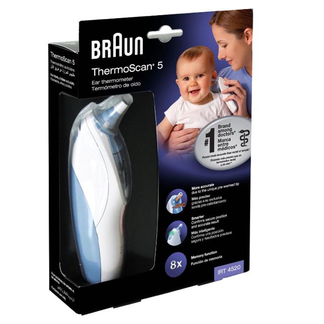 braun thermoscan 5 irt4520 ear thermometer best price