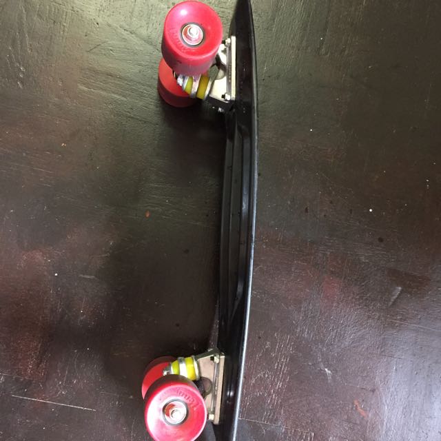 (Upgraded with Ceramic Ball Bearings) Penny Skateboard 22" Black