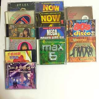 Chinese And English Old CDs