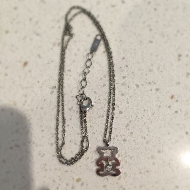 gucci bear necklace