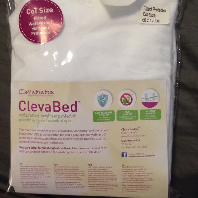 Clevabed waterproof mattress protector store