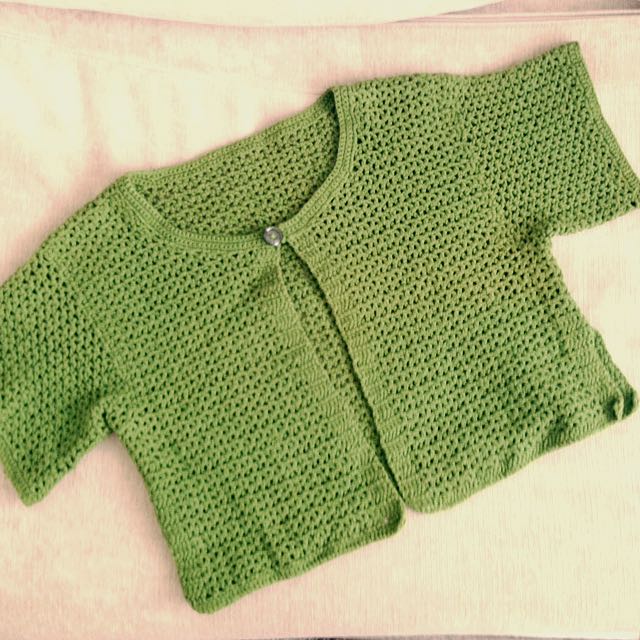 hand crochet cardigan