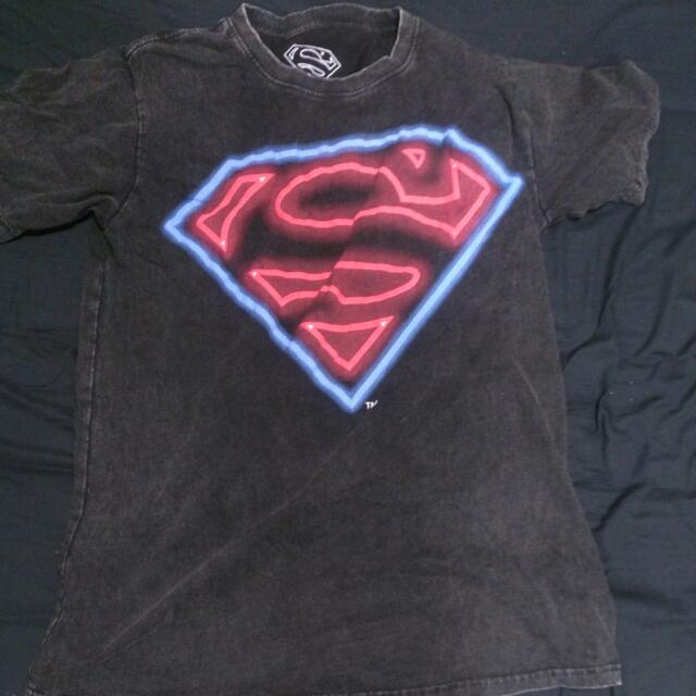 glow in the dark superman shirt