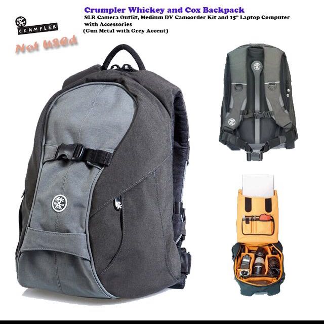NEW Crumpler Whickey cox Camera bag Photography Photography Accessories Camera Bags Carriers on Carousell
