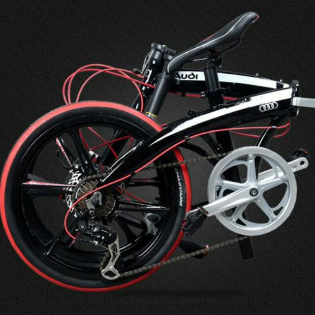 Audi folding bike 2025