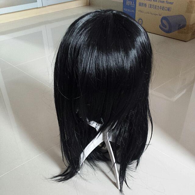 BNWT Straight Black Wig 40cm Everything Else on Carousell