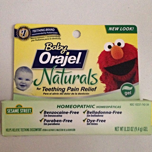 Baby orajel naturals sales