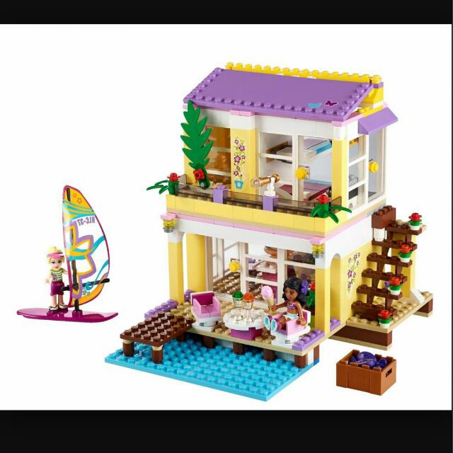 lego friends stephanie's beach house