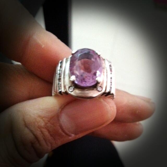 Cincin Permata Serai Percuma Minyak Bulu Perindu Bunga Serai
