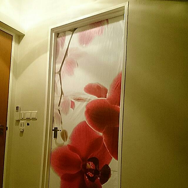 Door Wallpaper, Furniture & Home Living, Home Decor, Wall Decor on