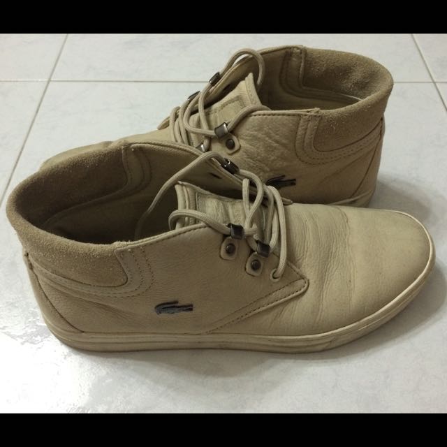 Lacoste shoes high cut shop