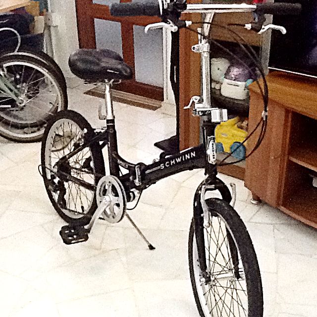 Schwinn world folding bike best sale