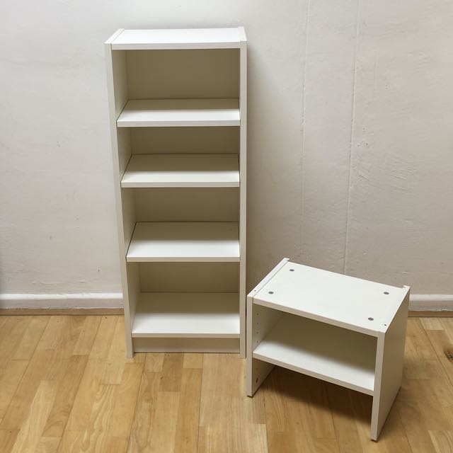 Ikea Billy Bookcase + Height Extension Unit, Furniture & Home Living