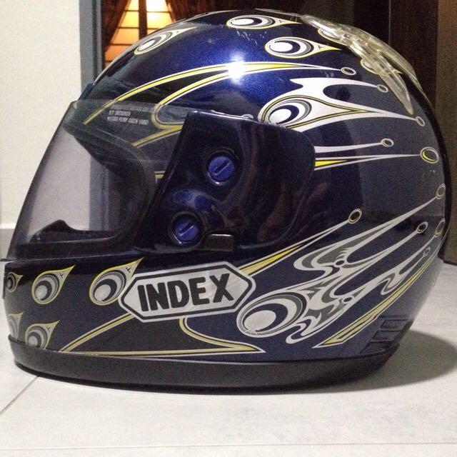Index full sale face helmet