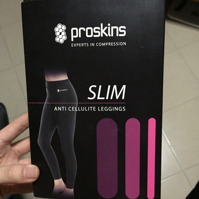Proskins Slim Full Length Anti-Cellulite Compression Leggings/ Tights,  Women's Fashion, Activewear on Carousell