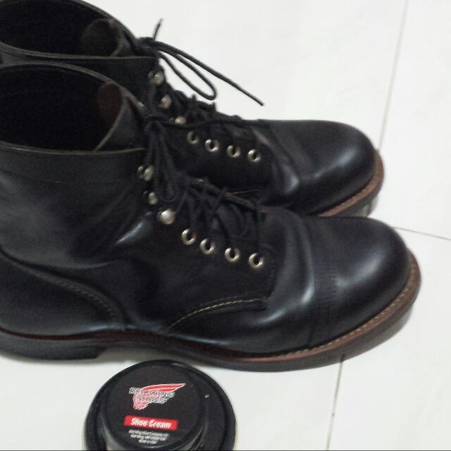 Red Wing Iron Ranger US 10.5 Black Steel Toe