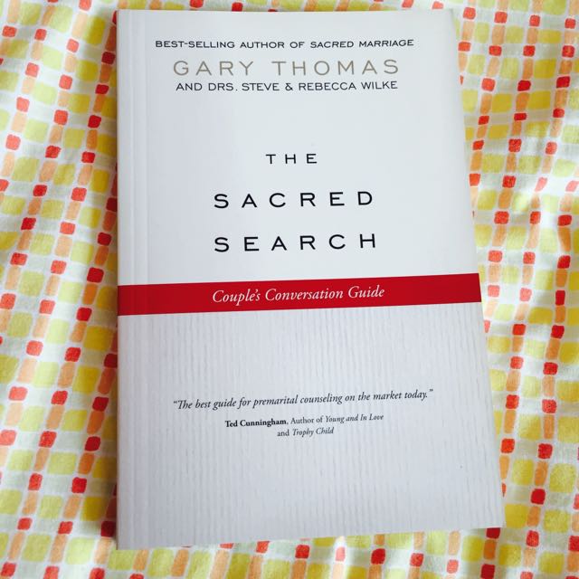 Brand New The Sacred Search Couples Conversation Guide Books