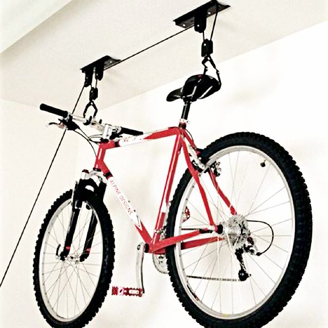 bike lift pulley system