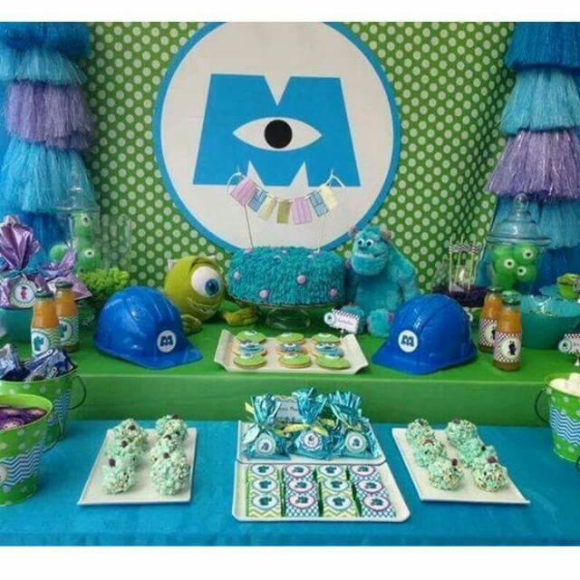 Monsters Inc Themed Birthday Party Party Supplies Pls Chat With
