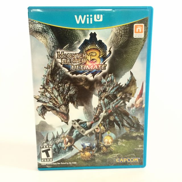 Wii U Monster Hunter 3 Toys Games Video Gaming Video Games On Carousell