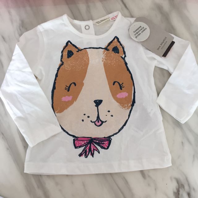 Zara Baby Girl Long Sleeve T Shirt Size 6 9 Months Babies Kids