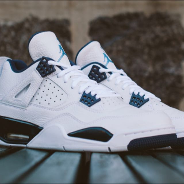 air jordan 4 retro ls legend blue