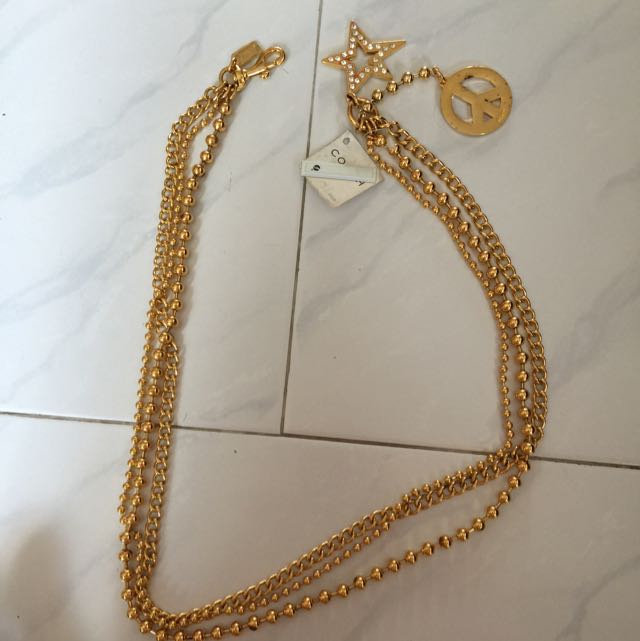 Coach Chain Belt, Luxury, Bags & Wallets on Carousell