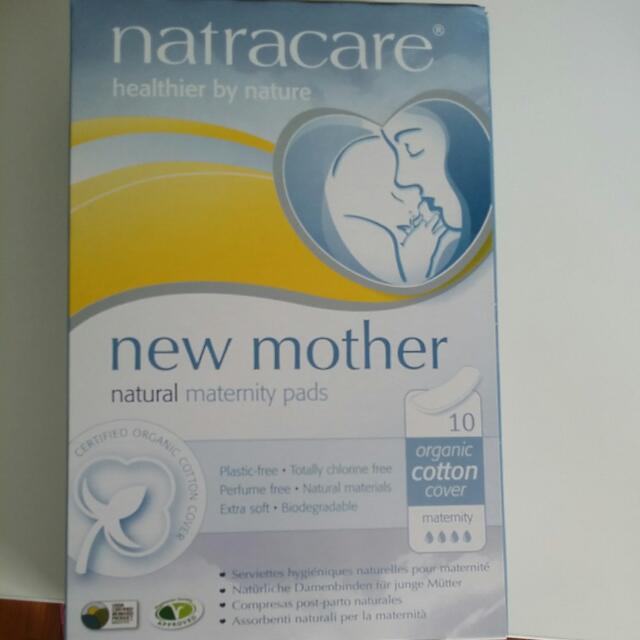 Natracare - Cotton New Mother Natural Maternity Pads - 10 Pad(s