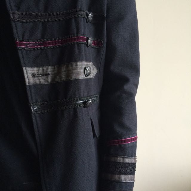 River island military jacket store