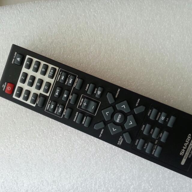 Sharp Dvd Remote Control SHARP DVD Remote control, TV & Home Appliances, Portable Air ...