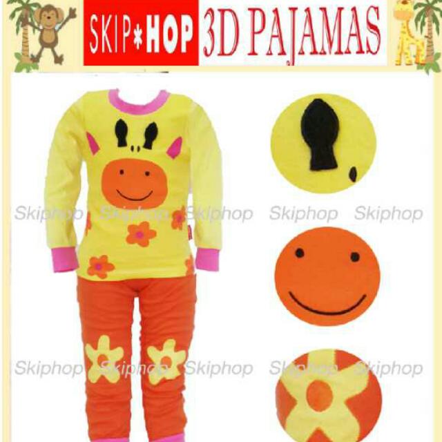 Skiphop Pajamas 3d Babies Kids On Carousell