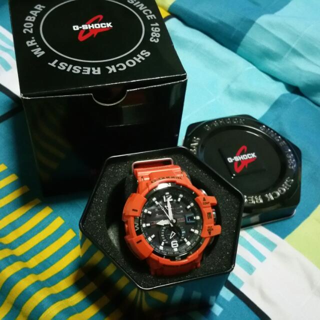 CasiO G Shock Orange GWA 1100