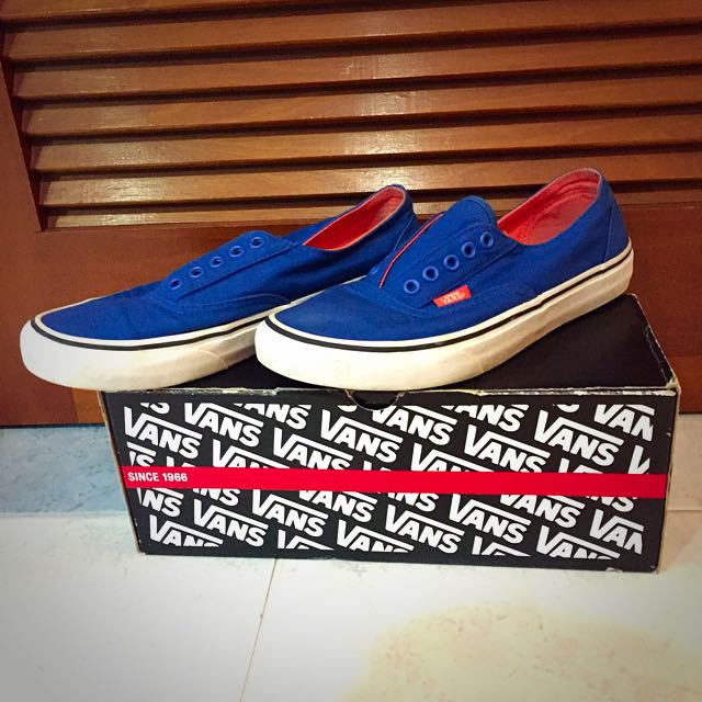 blue vans without laces Limit discounts 