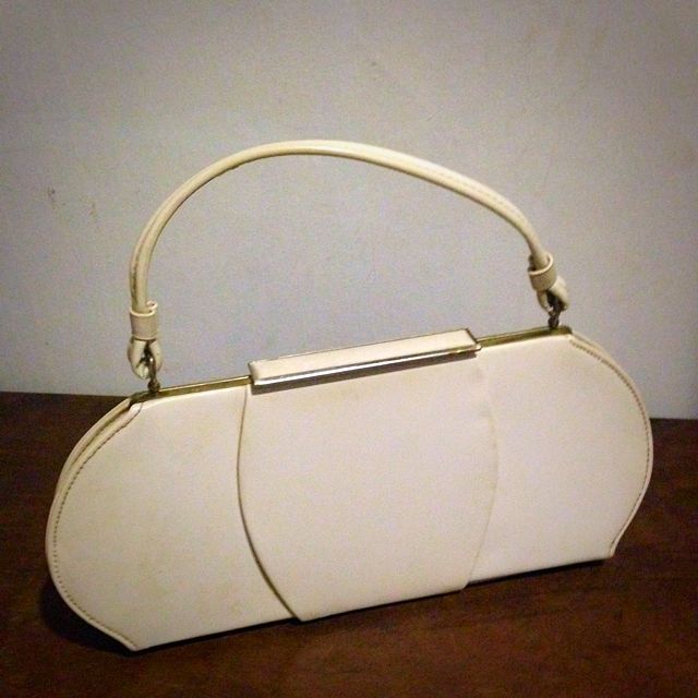 White vinyl bag new arrivals