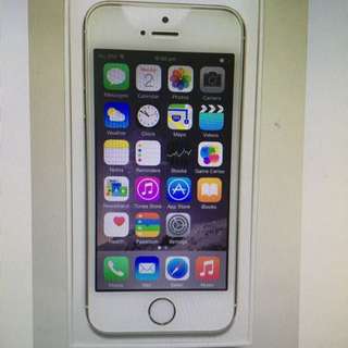 iPhone 5s 16gb Champagne Gold Tip Top