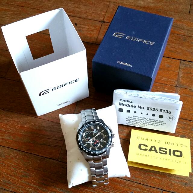 Casio edifice 5026 ef 521 discount